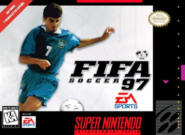 FIFA Soccer 97 (USA) (En,Fr,De,Es,It,Sv) box cover front